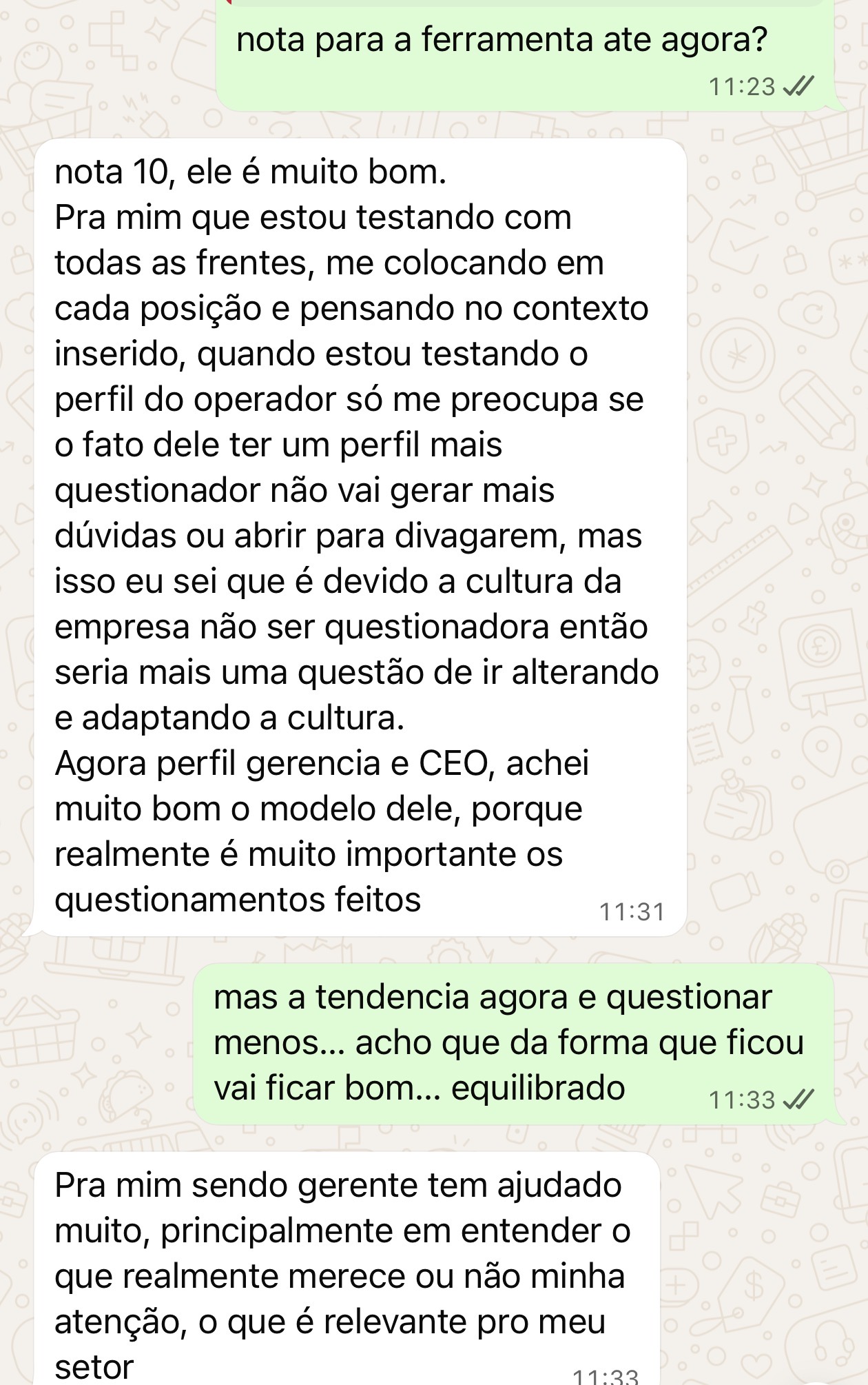 Depoimento de um gestor testando o CIV: nota 10, ajudou a entender o que realmente merece atenção no setor